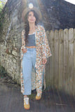 Ditsy floral kimono