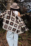 Crochet grannysquare cardigan