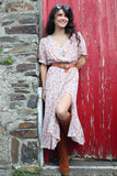 Floaty floral dress