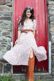 Floaty floral dress