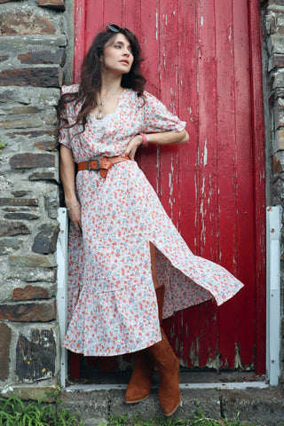 Floaty floral dress