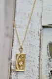 Star fall necklace (gold)