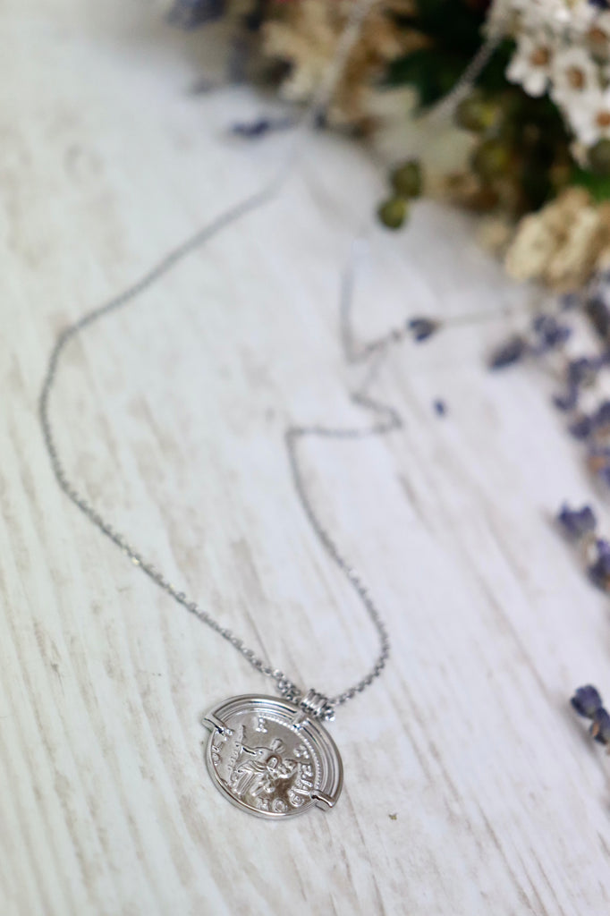Coin necklace (Silver)
