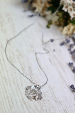 Coin necklace (Silver)