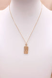 Star fall necklace (gold)